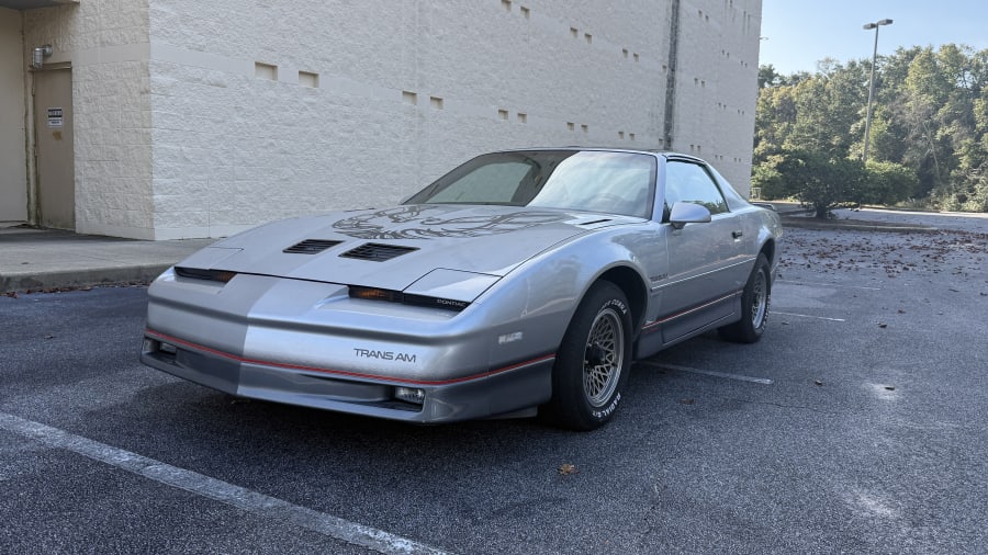 1985 Pontiac Firebird Trans Am — market value and price history