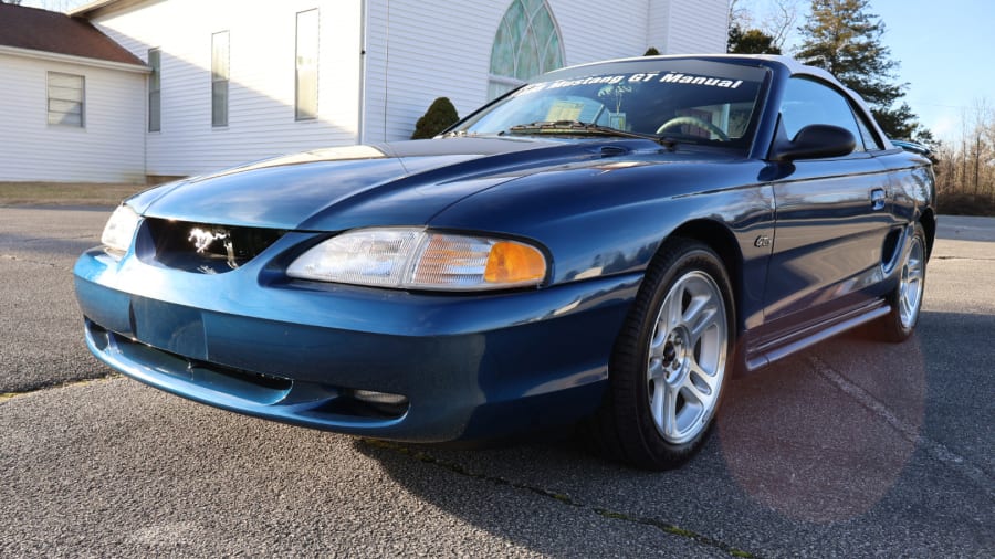 1998 Ford Mustang GT Convertible — market value and price history