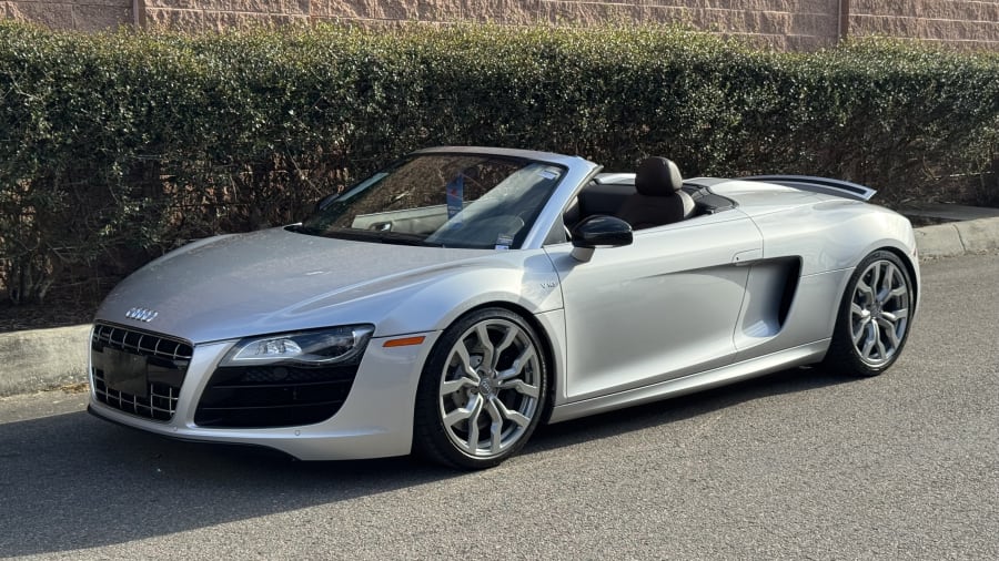 2012 Audi R8 Spyder — market value and price history