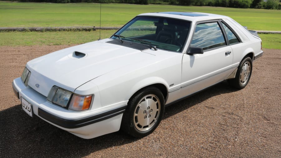 1986 Ford Mustang SVO — market value and price history