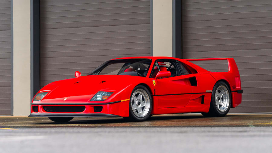 1991 Ferrari F40 — market value and price history
