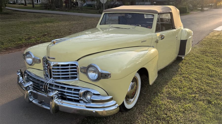 1948 Lincoln Continental Cabriolet — market value and price history