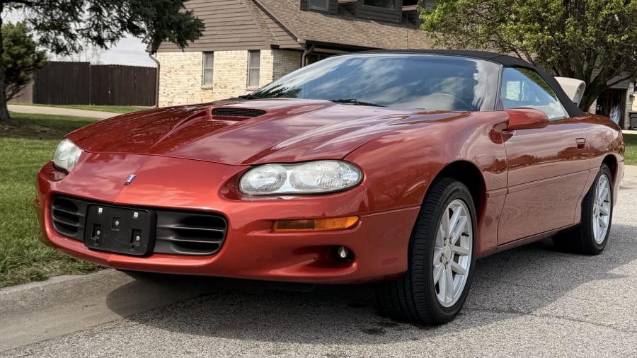 2001 Chevrolet Camaro SS Convertible — market value and price history