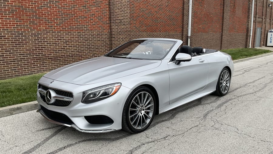 2017 Mercedes-Benz S550 Convertible — market value and price history