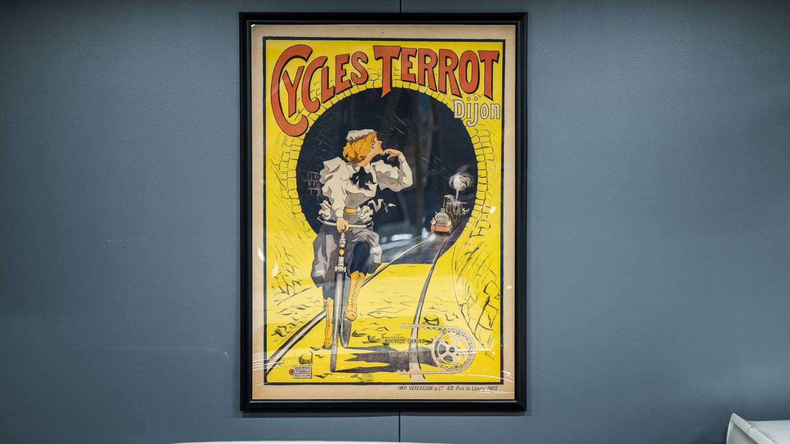 Plaque Cycles Terrot - LA COMPAGNIE DES RÉCLAMES