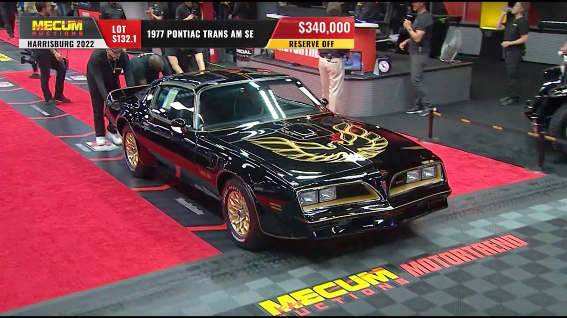 SOLD for $400,000 // 1977 Pontiac Trans Am SE - Mecum Auctions