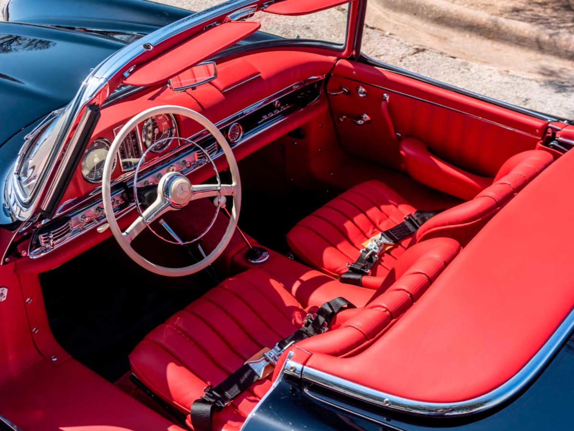 Mercedes-Benz 300 SL 1 - Grand Tourer - Roadster - Automotive Art