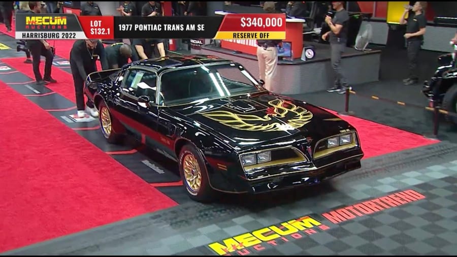 SALEMAN SOLD For $400,000 // 1977 Pontiac Trans Am SE - Mecum Auctions