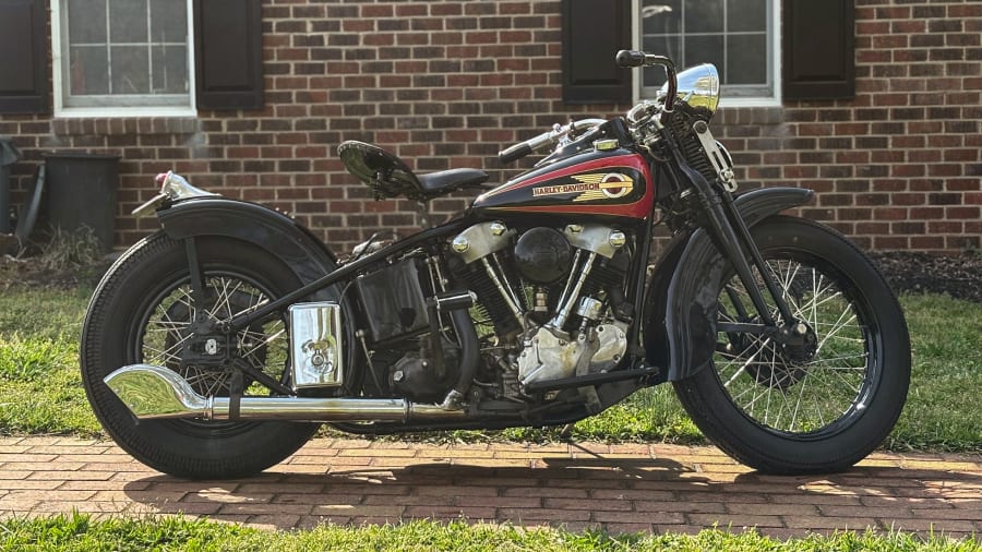 John Pierrard's Beloved 1936 Harley-Davidson Offered At Mecum Indy