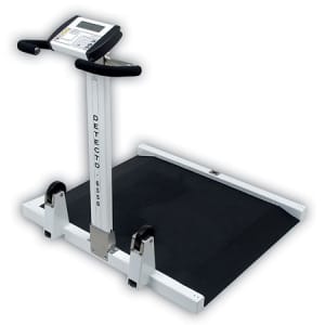 Detecto 6550 Portable Wheelchair Scale 