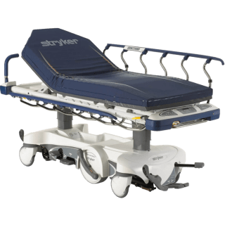 Stryker 1115E Prime Big Wheel Electric Stretcher with Scale