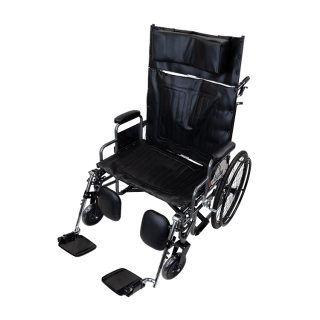 Dynarex Bariatric Reclining Wheelchair ELR 28 inch