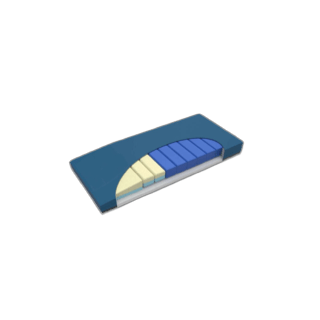 Prius Healthcare Ultra Convertible Hybrid Mattress 36x80