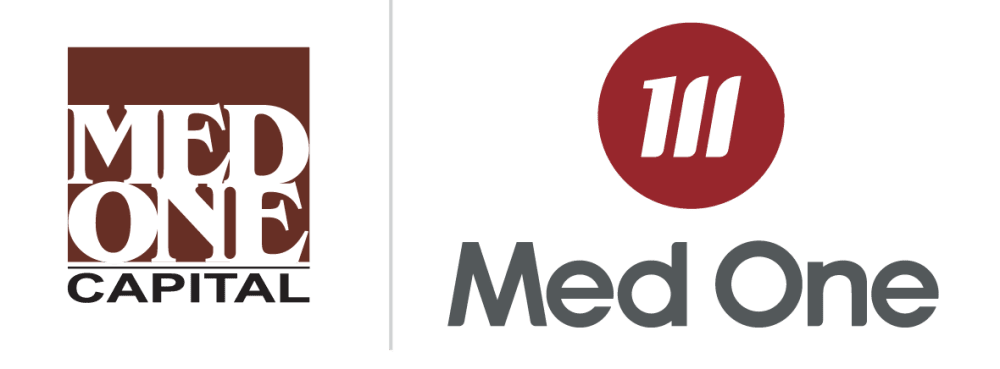 Med One Capital and Med One Group Logos