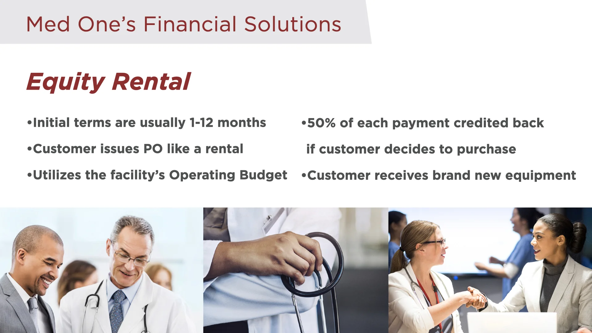 Vendor Education Med One 9