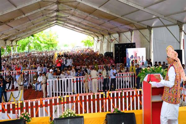 In the last 20 years, we have done the work which could not be done by the Rajas-Maharajas, nawabs and previous governments altogether
