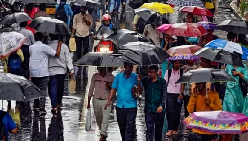 आज देश के कई राज्यों में भारी बारिश, केरल में आठ की मौत, IMD न?