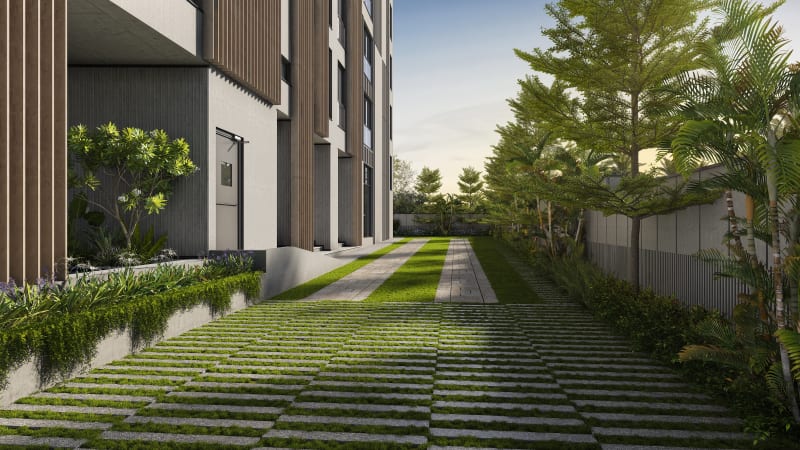 Driveway construction work