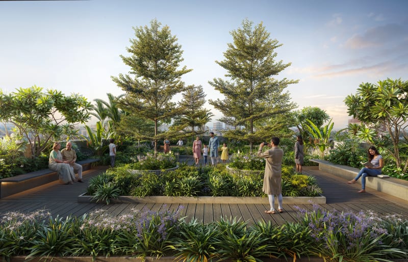 Terrace exterior view