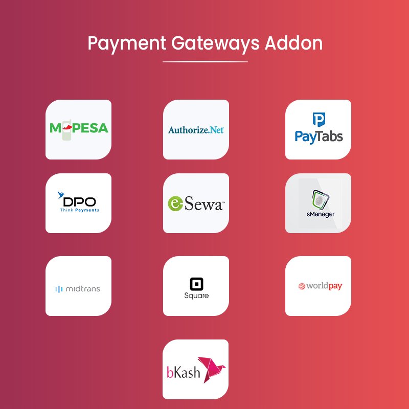 eClass LMS Payment Gateways Addon