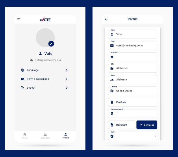 eVoting - Online Voting System