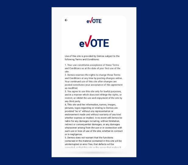 eVoting - Online Voting System