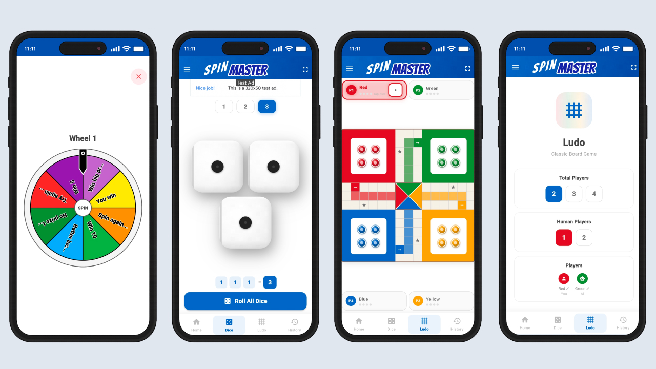 SpinMaster - Wheel Spin for Fortune Mobile App