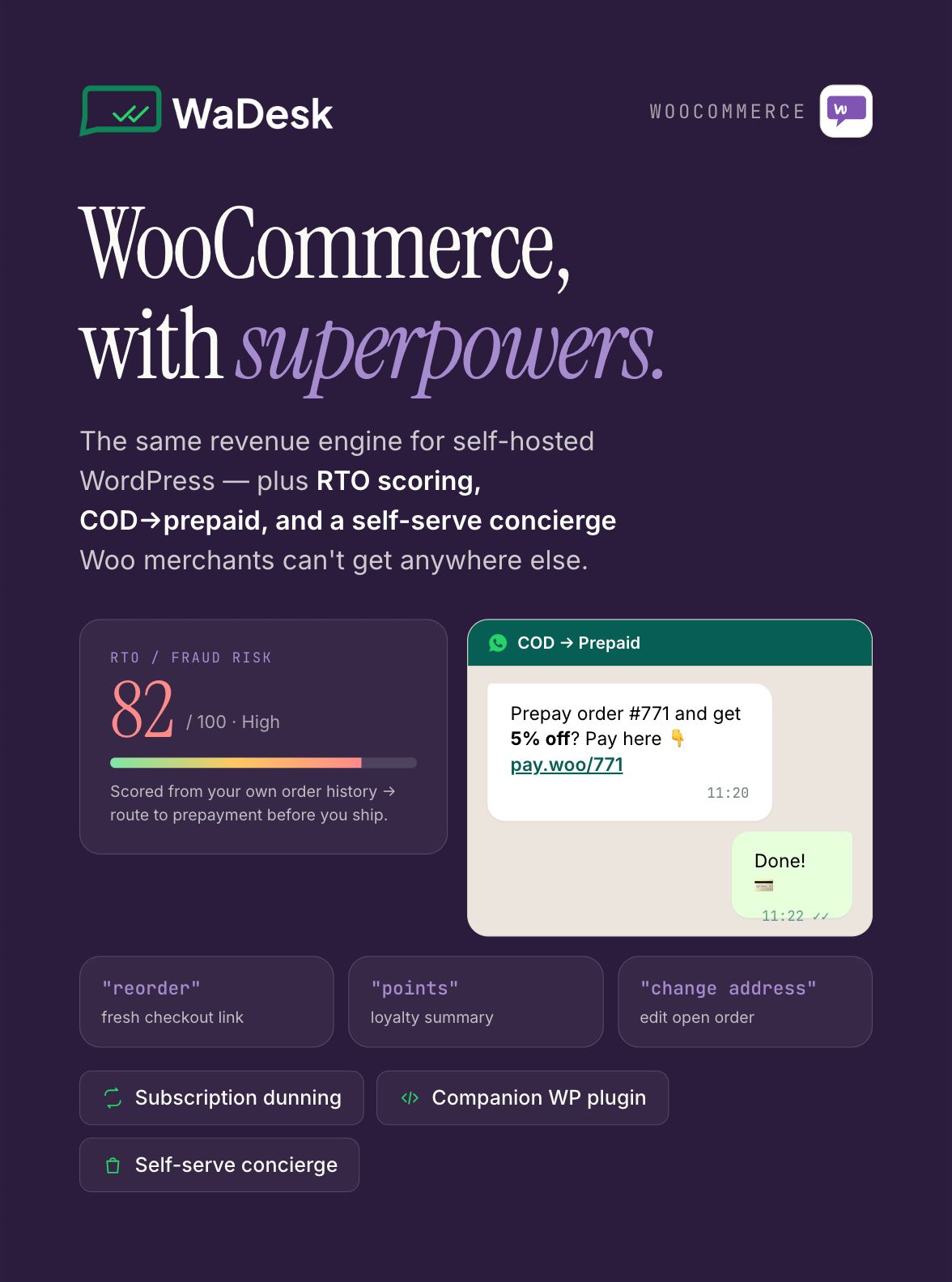 WaDesk SaaS | AI-Powered WhatsApp CRM, Automation, Chatbot Builder and Bulk Messenger