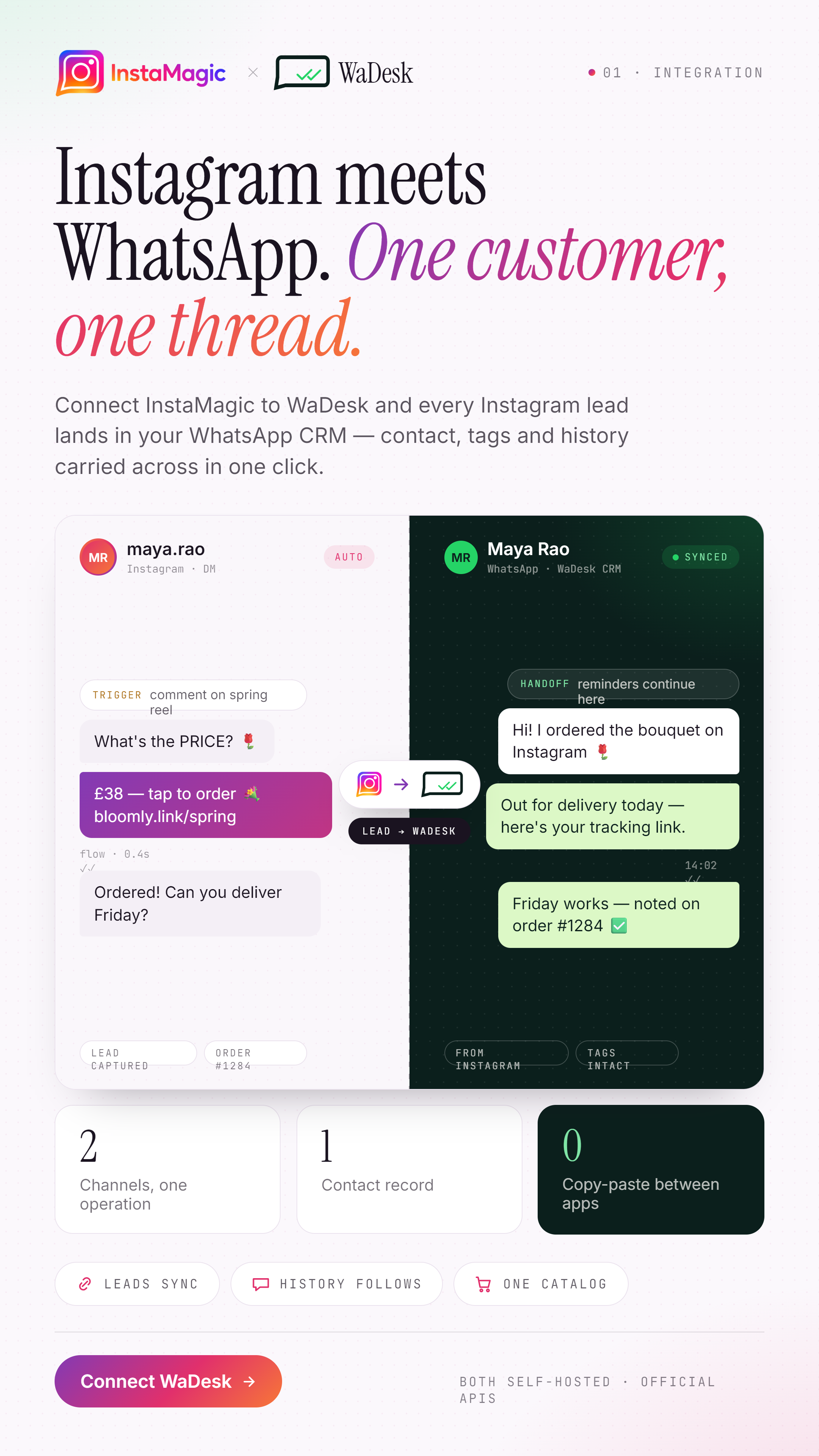 InstaMagic SaaS AI-Powered Instagram CRM, Marketing Automation and Chatbot Builder