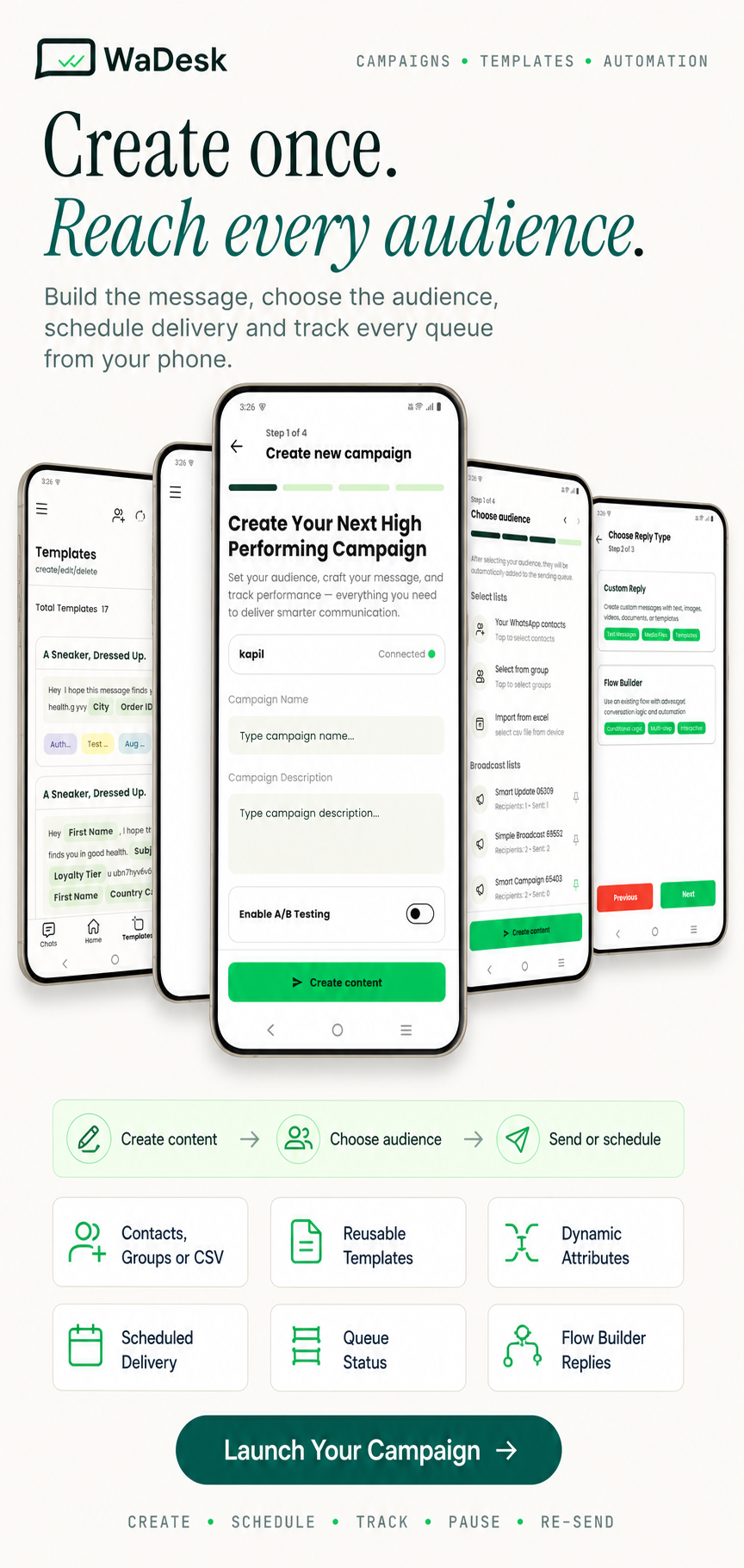WaDesk Mobile App