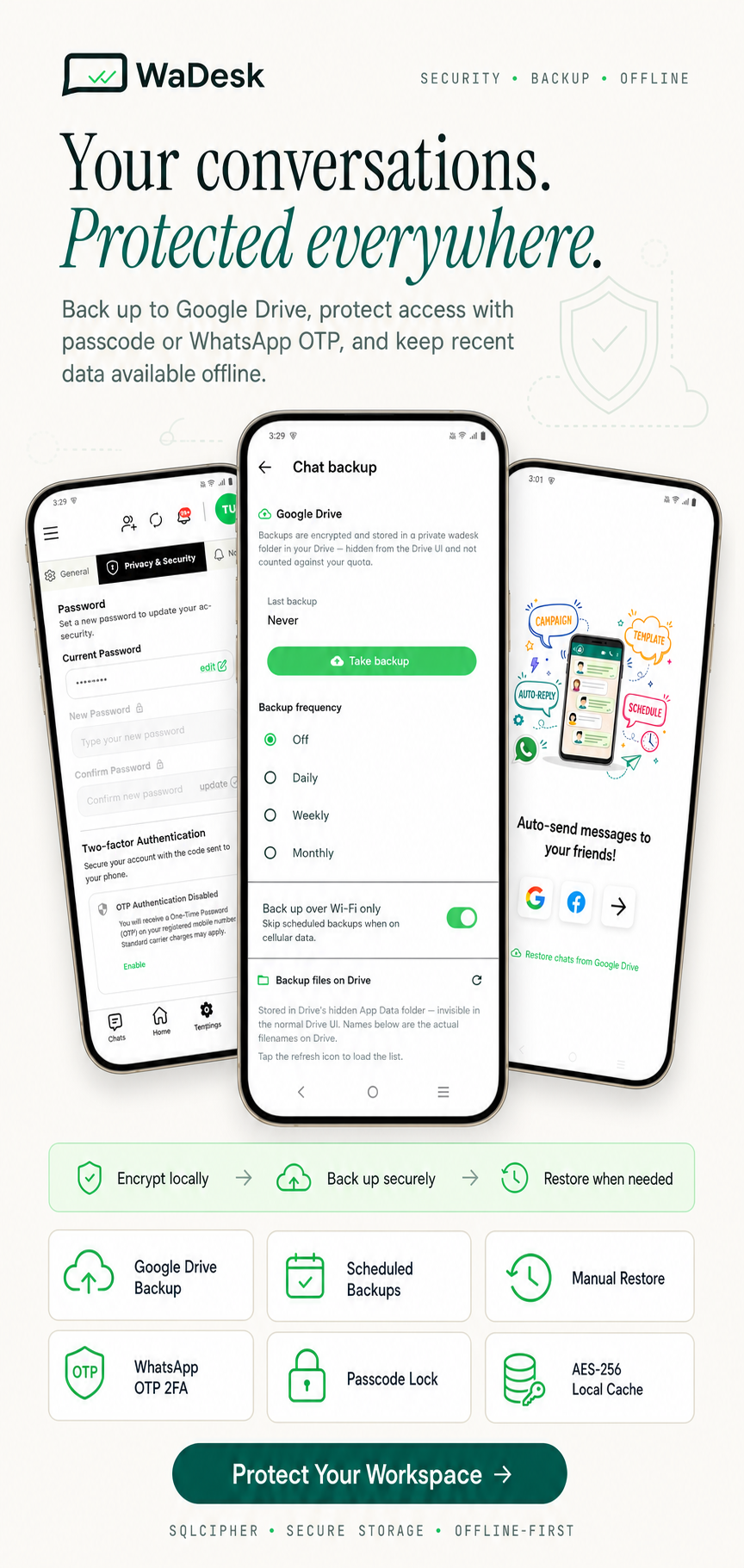 WaDesk Mobile App