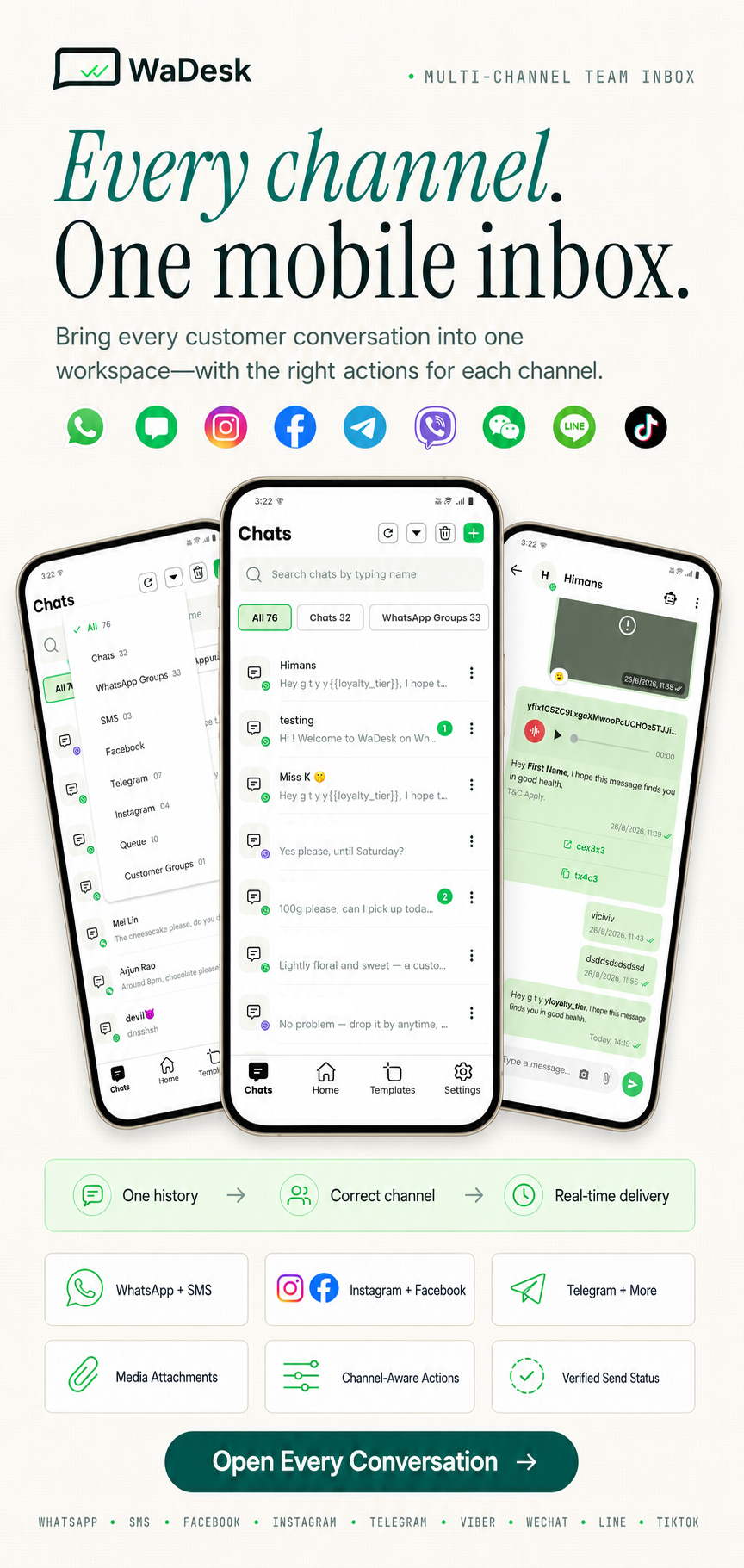 WaDesk Mobile App