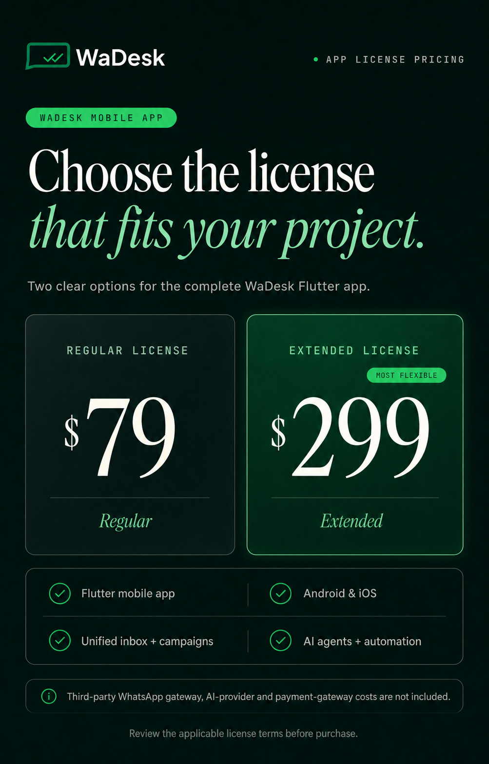 WaDesk Mobile App