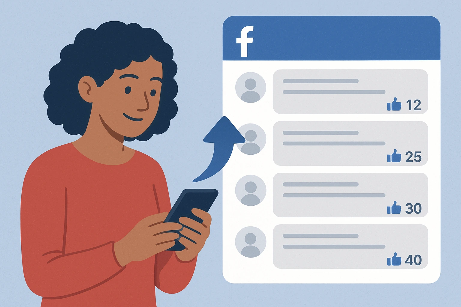Buy Facebook Post Shares at MediaGeneous