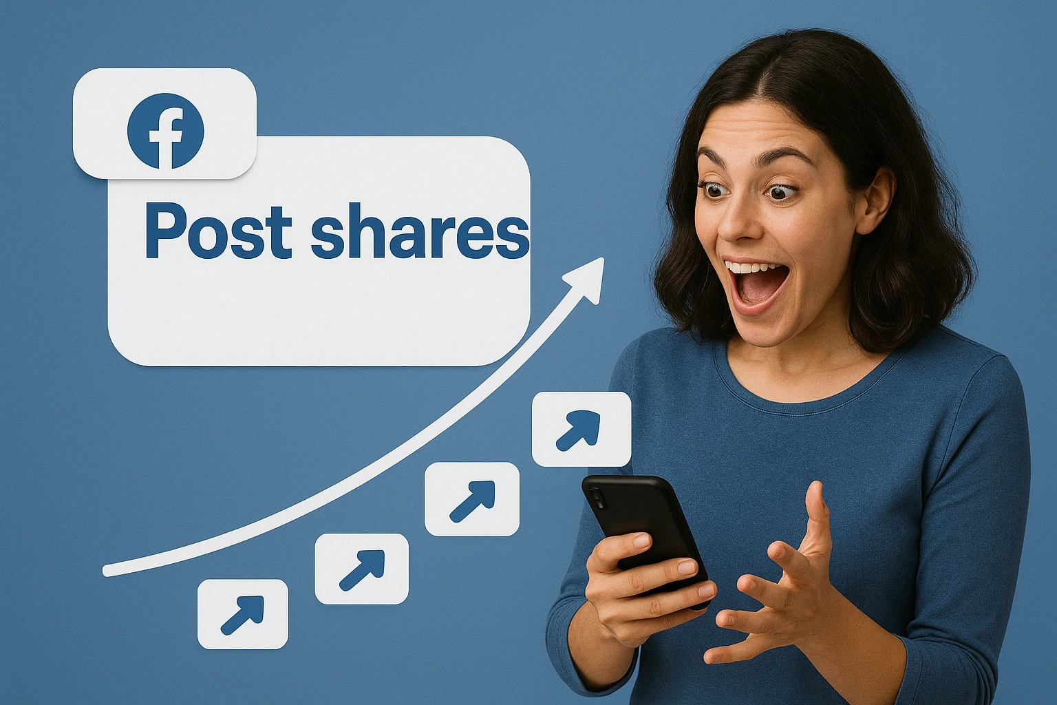 Buy Facebook Post Shares at MediaGeneous