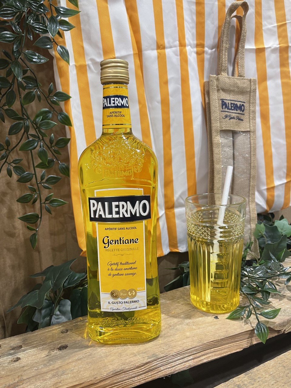 Apéritif sans alcool original gentiane, Palermo (1 l)