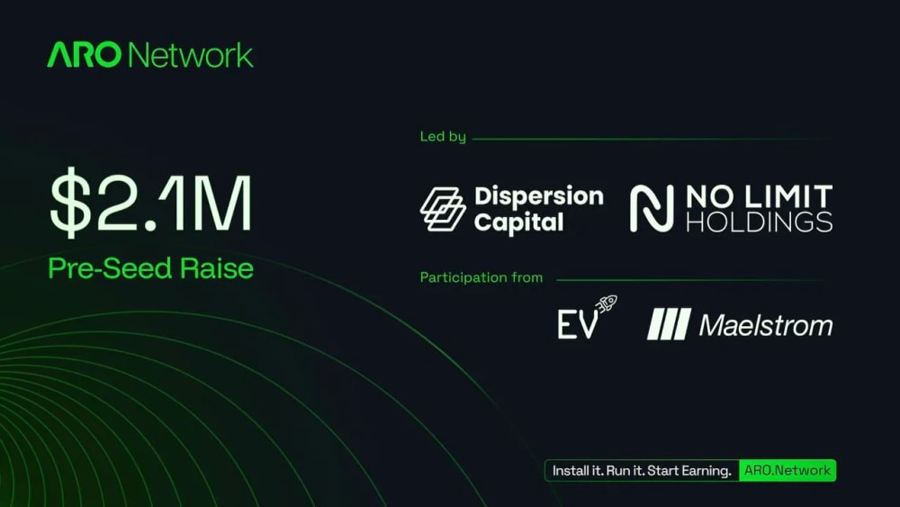 aro network raises $2.1m to scale decentralized edge cloud ai image
