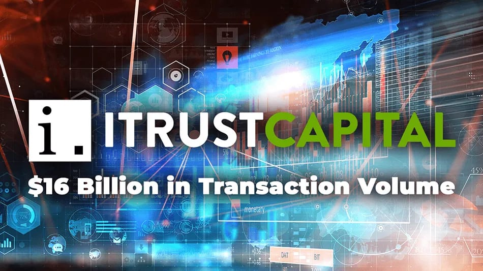 itrustcapital surpasses $16 billion in total crypto transactions image