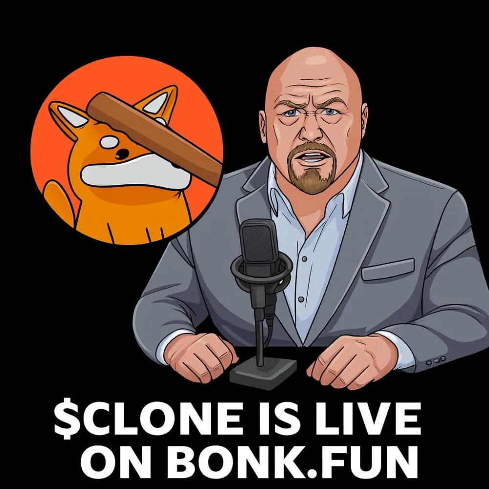 clone jones launches decentralized satirical media token image