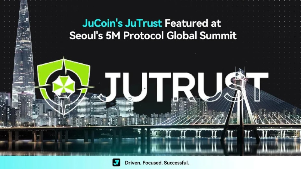 jucoin's jutrust featured at seoul's 5m protocol global summit image