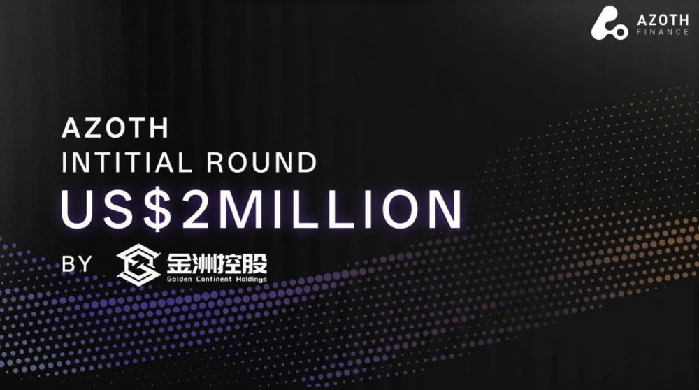 azoth secures $2m seed funding led by golden continent for rwa finance image