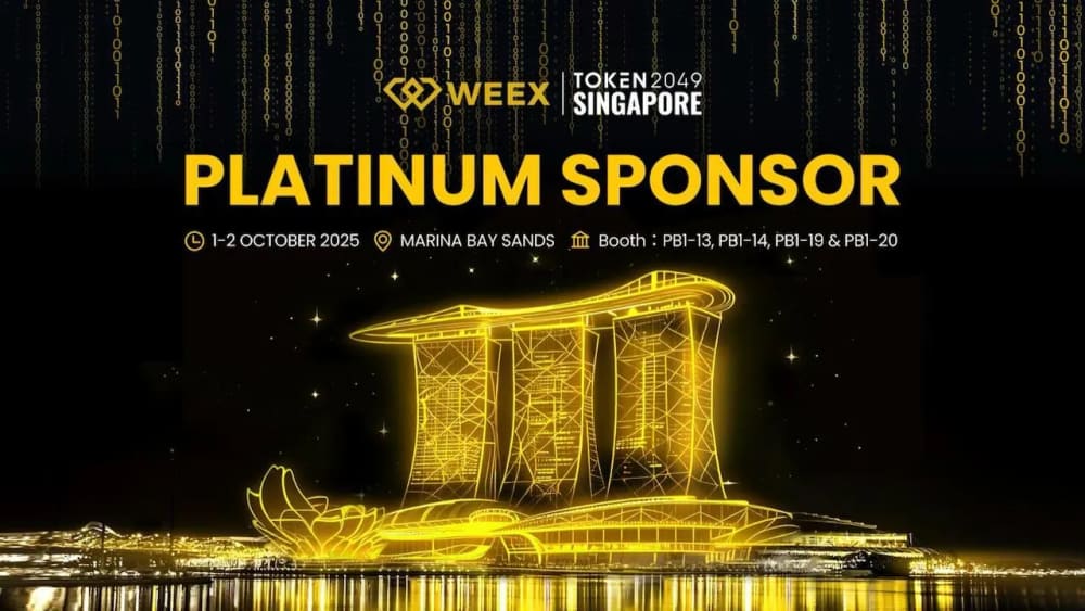 weex concludes token2049 showcase focus on liquidity & whales image