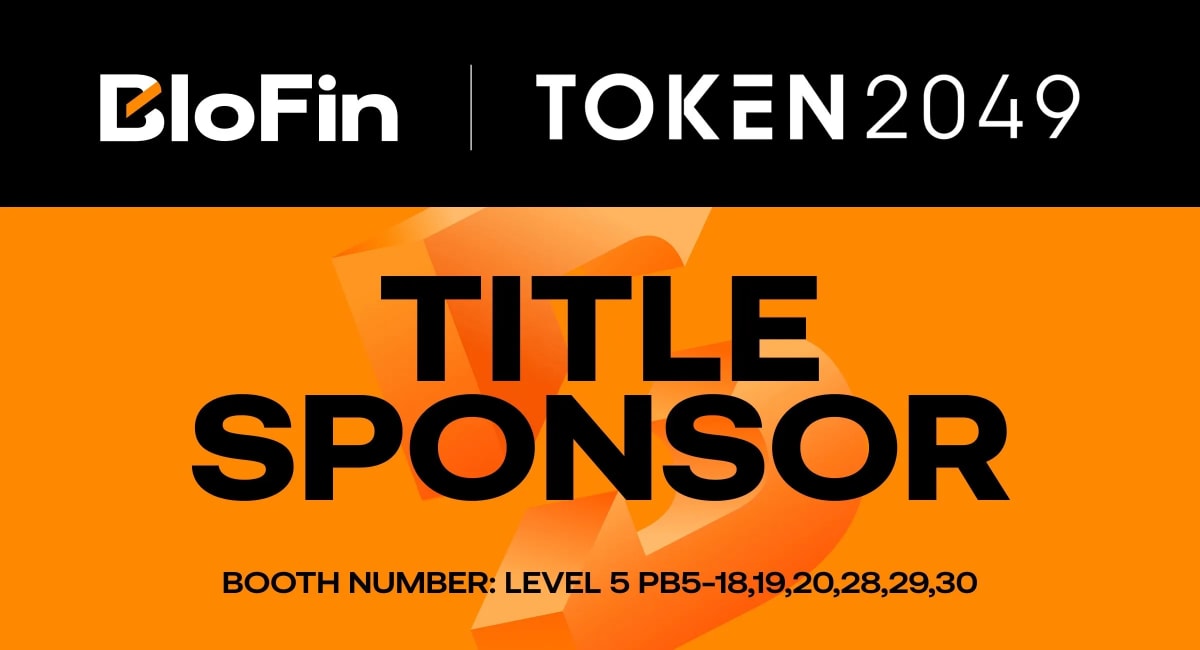 blofin sponsors token2049, unveils build booth & party image