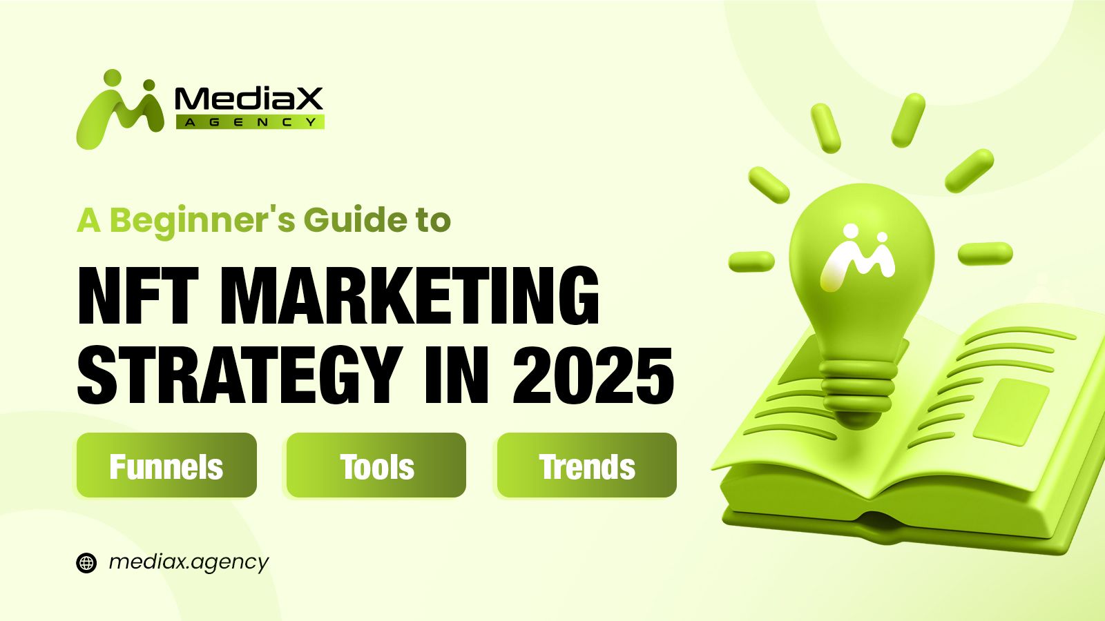 Mediax Agency A Beginner's Guide to NFT Marketing Strategy in 2025- Funnels, Tools, and Trends (1).jpg