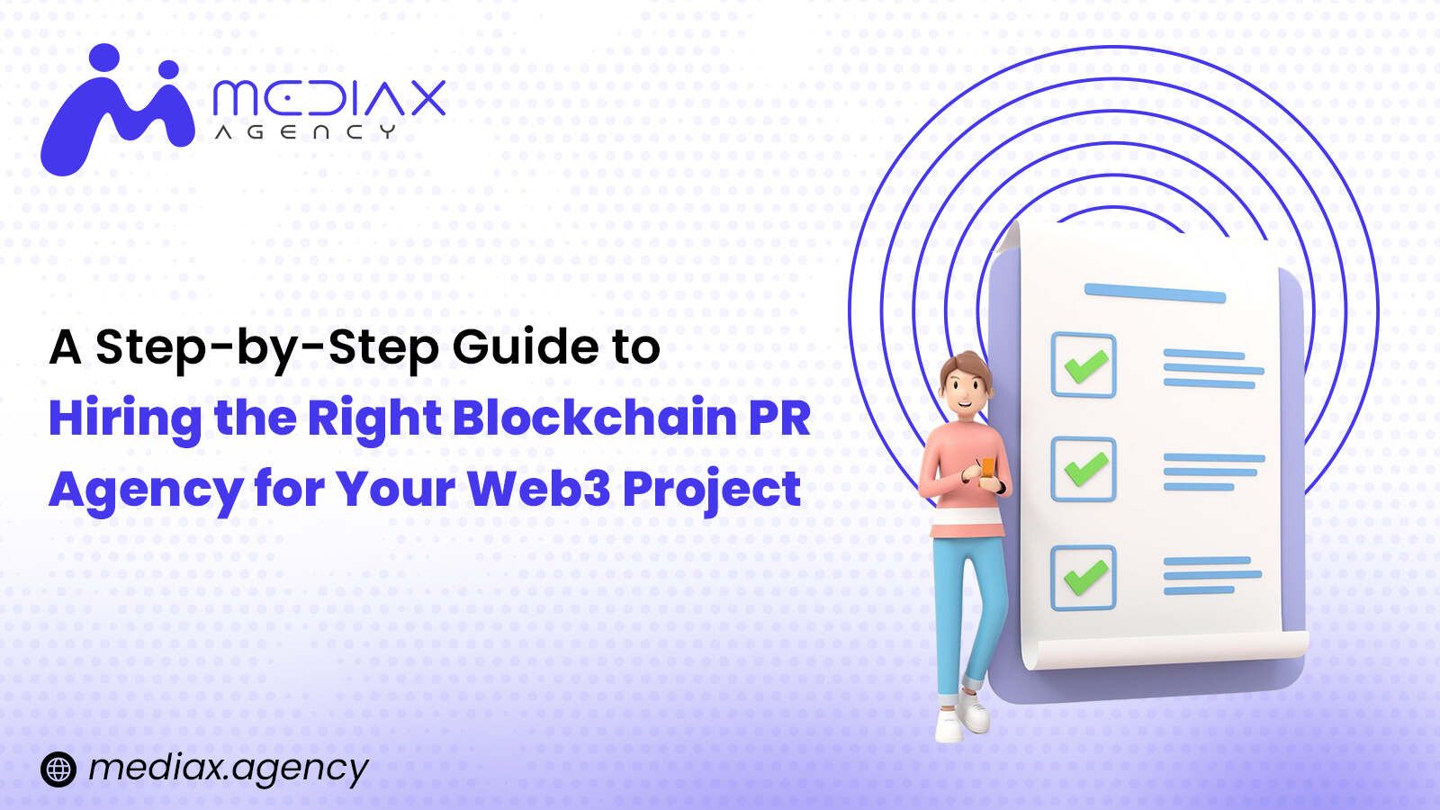 Step by step guide to hire a blockchain pr agency for web3 project