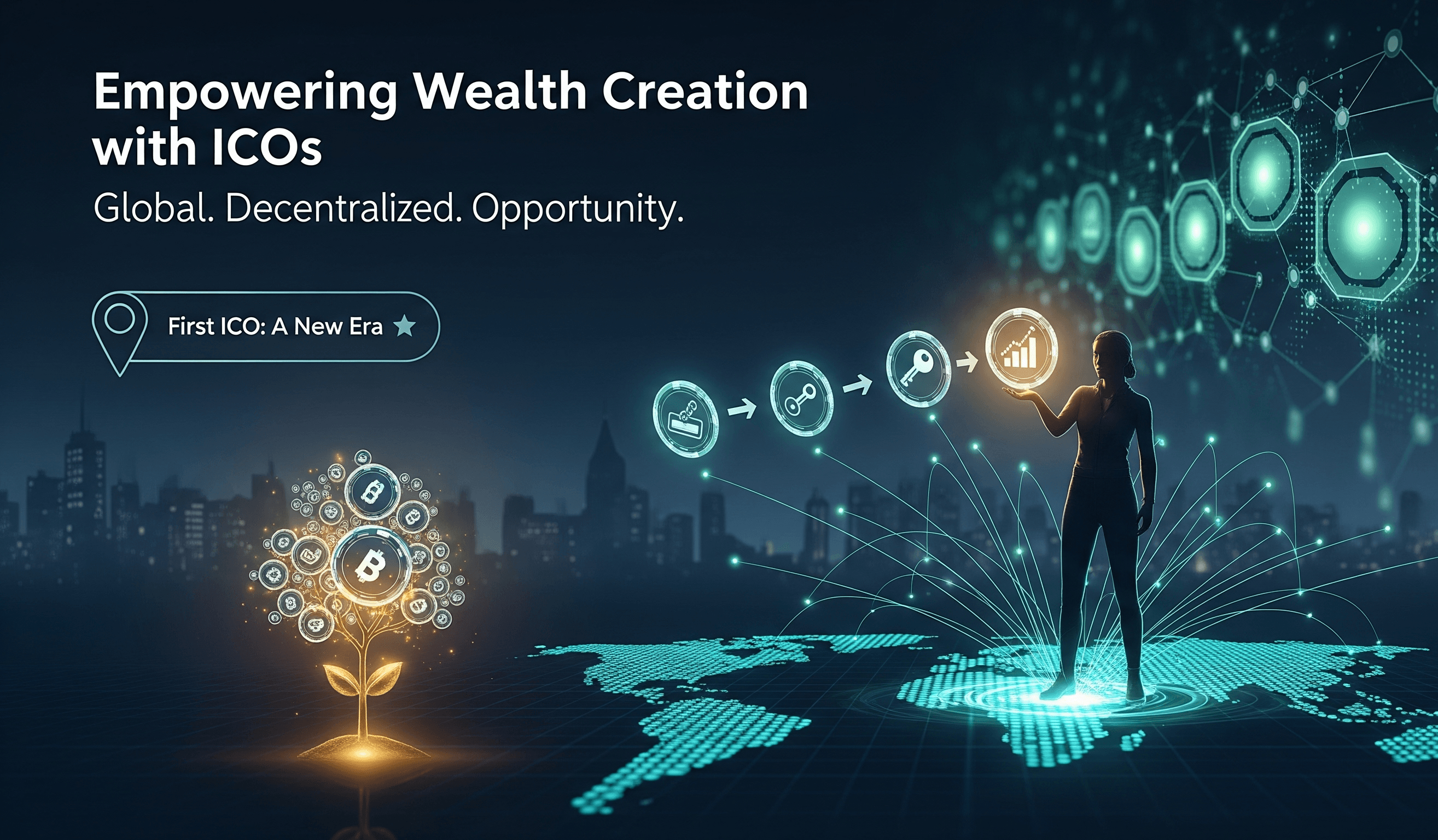 Wealth creation with ICOs