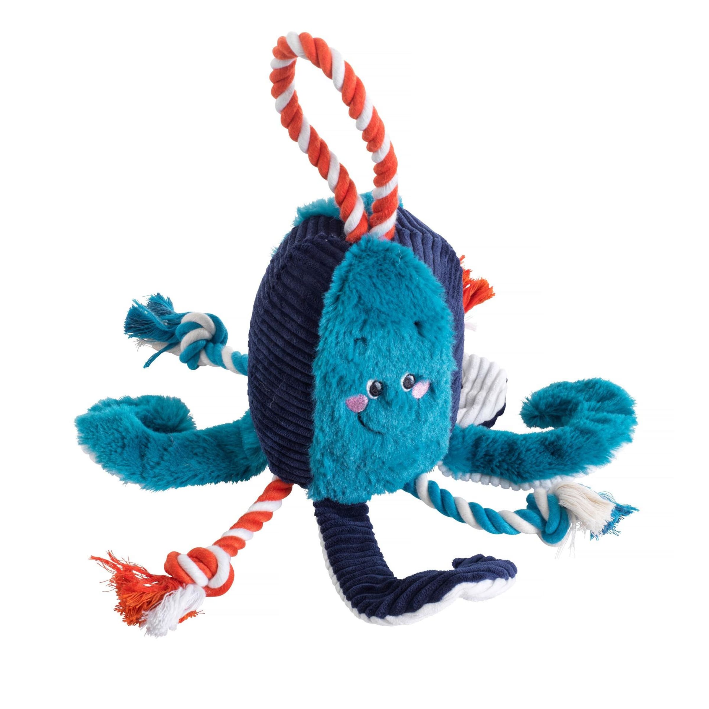 melodisk Examen album Utroskab House of Paws Under the Sea Octopus Dog Toy - 1 | Paws.com