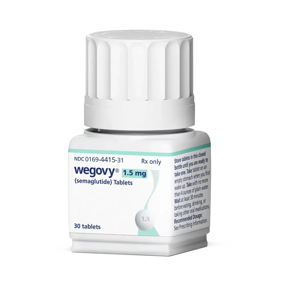 Wegovy tablets 1.5mg