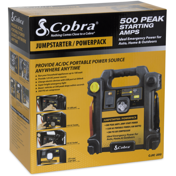 Adaptador Ac A Dc Para Jump Starter Cobra Cjic 250 Y Cjic 35 | Cuotas sin interés