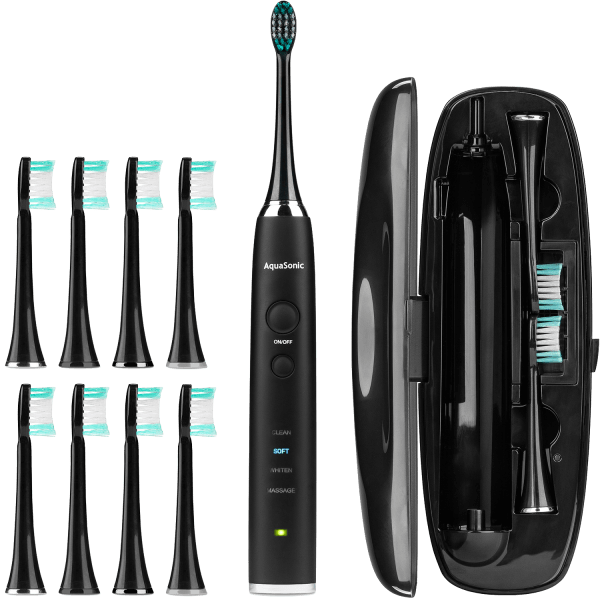 AquaSonic Black Series Ultra Whitening Toothbrush